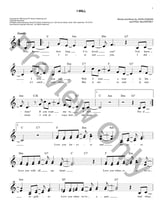 I Will piano sheet music cover